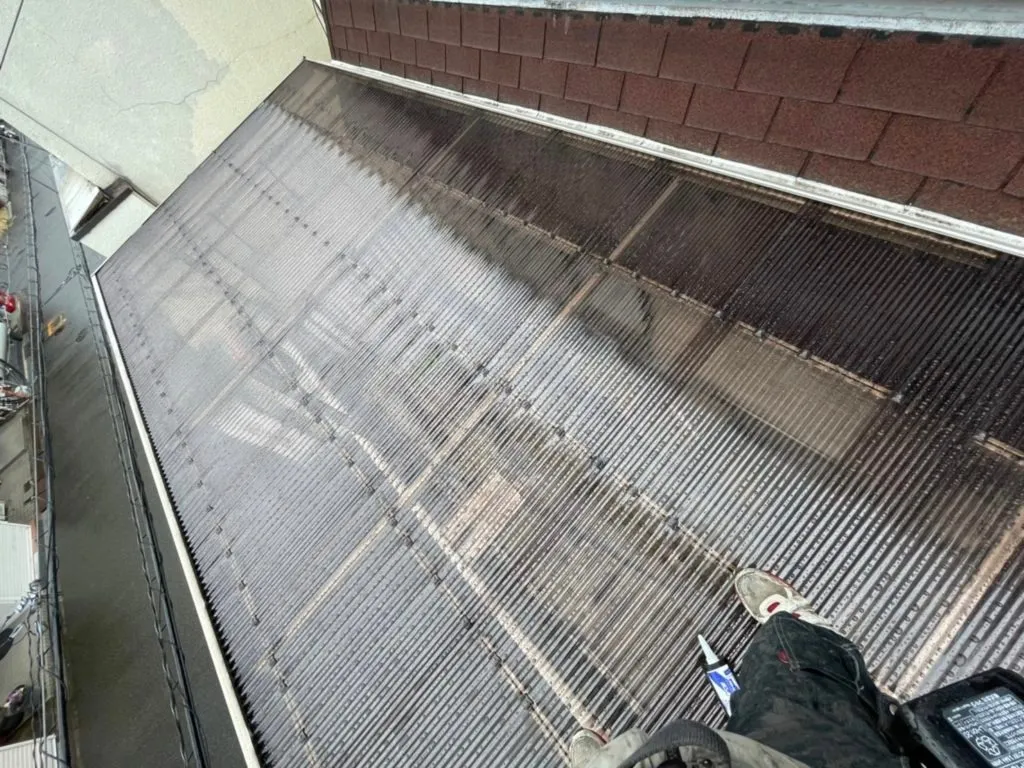 波板張り替え工事